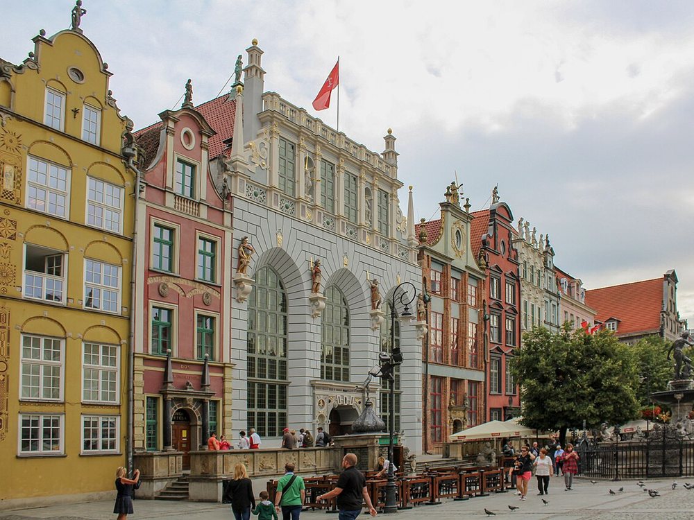 Długi Targ a Żuraw (Gdańsk)